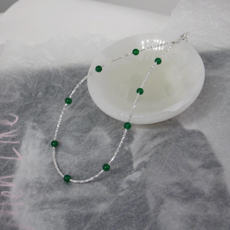 

Универсальное серебряное колье из гипсофилы 2024 - Женский чокер высокой моды