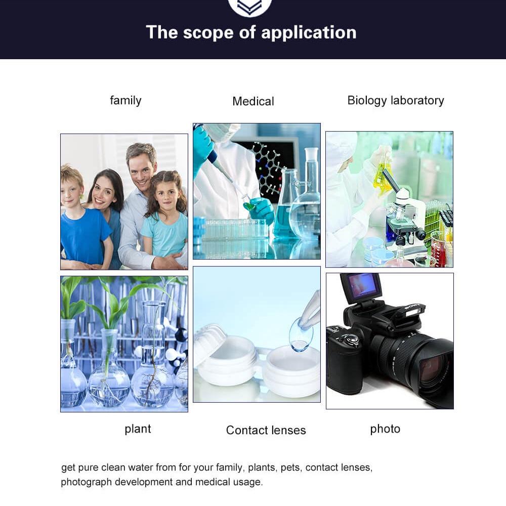 4L 750W 220V Distilling Pure Water Purifier Machine Stainless Steel Water Distiller