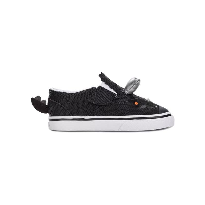 Vans Comfortable Versatile Trendy Low-Top Walking Shoes Baby sneaker Black VN0A4UWD6BT