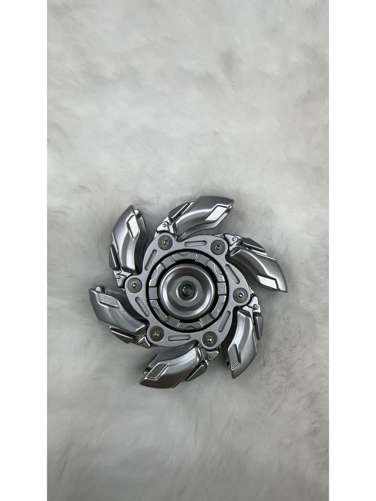 Irritable 08 Zinc Alloy Gyro Decompression Toy: Rotating Armor-Linkage Spinner
