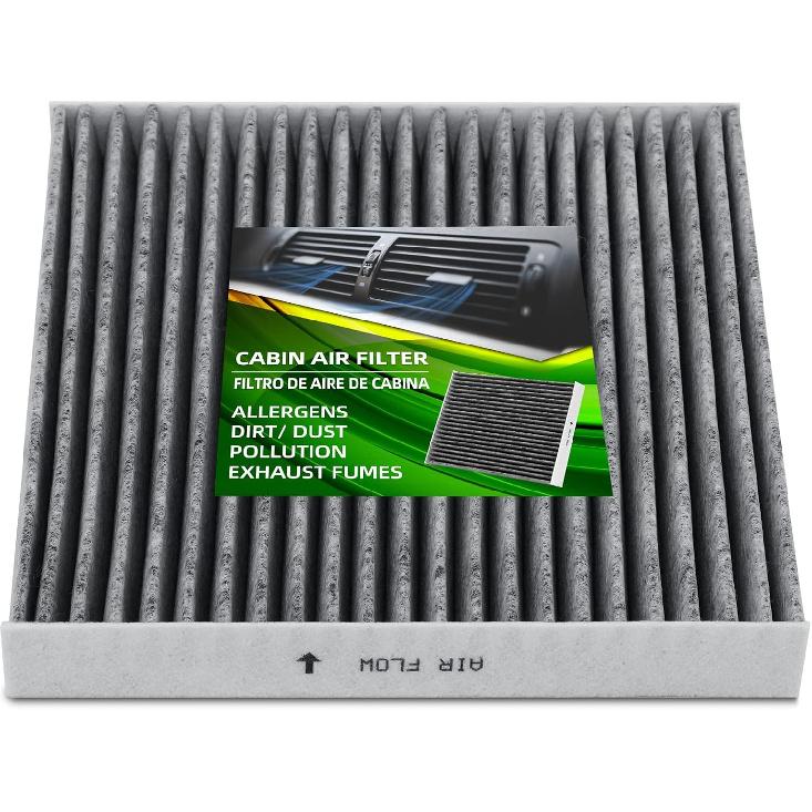 

CF12150 Cabin Air Filter With Activated Carbon Compatible with 2015 2016 2017 2018 2019 2020 2021 2022 F150 Accessories 2017-2022 F250 F350 Super 1 pack