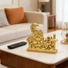 Häststaty Figurin Födelsedagspresenter Minihantverk Feng Shui Kinesiska Ornament för