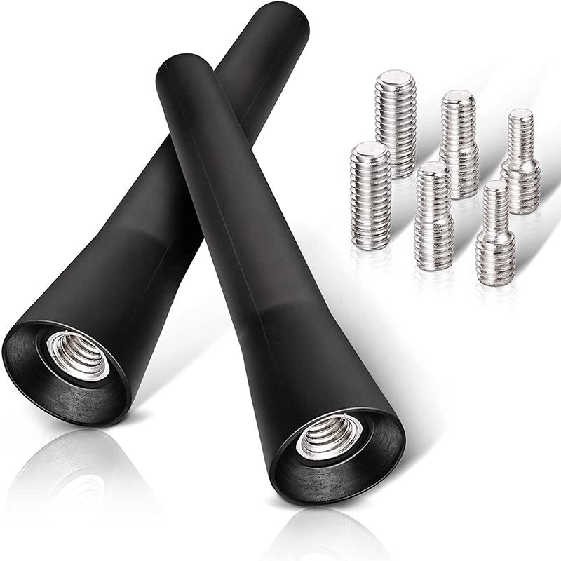 Car Antenna Mini Short Car Accessories Strong Radio Car Roof Fixer 6.5 Cm Long Car Universal with Screws