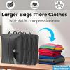 1/2Pcs Large Capacity Vacuum Compression Travel Storage Bag Clothing Waterproof And Dustproof Air Bag Storage Compression Bag