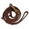 Training Walking With Copper Hook Leather Braided Dog Leash Brown Soft Dog Traction Rope Durable Long German Shepherd