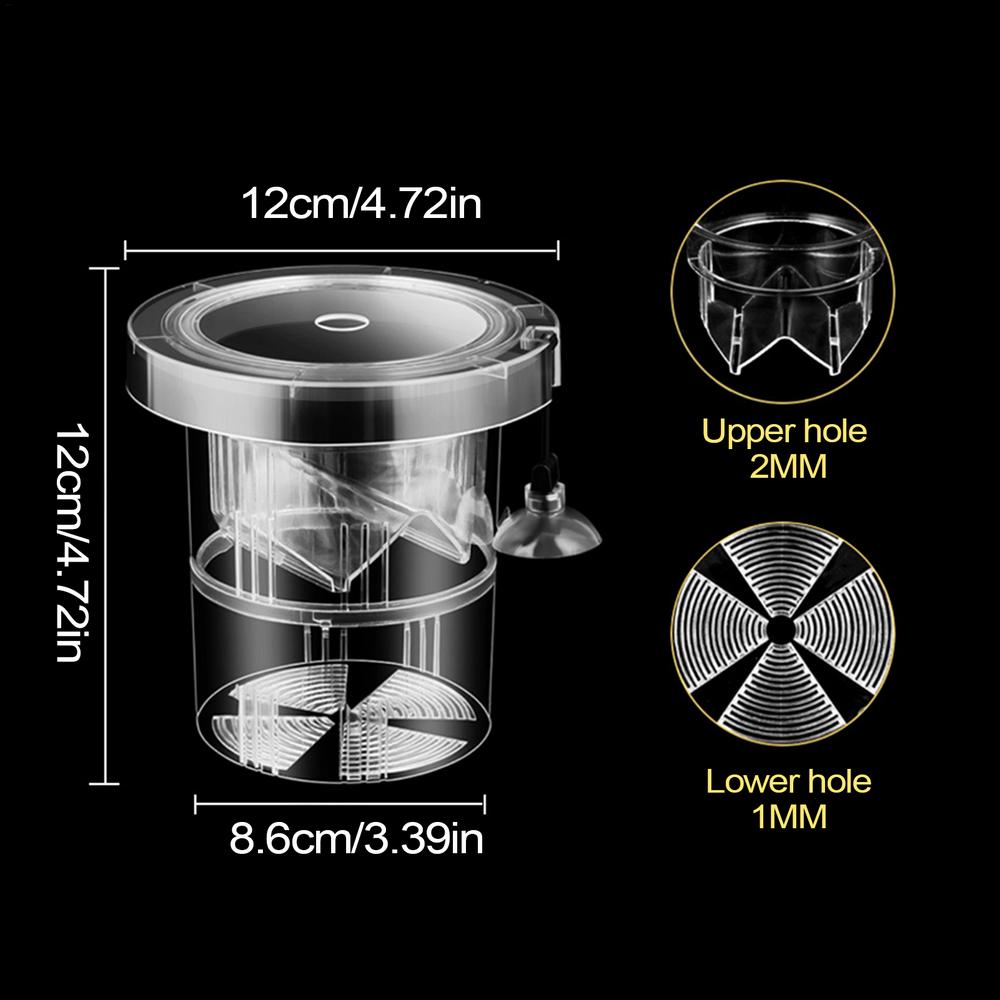 Floating Fish Breeding Isolation Box Fish Tank Hatching Incubator Aquarium Breeder Feeder Aquarium Hatchery Accessories