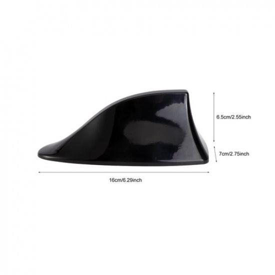 Waterproof Car Radio Antenna Shark Fin Roof Decorative with FM/AM Radio Function