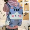 Schoolbag Japanese sweet sister cute cat backpack female high value soft cute girl heart backpack junior high school girls student schoolbag