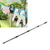 Telescoping Laundry Line Support Rod Stainless Steel Clothes Washing Line Prop for Outdoor