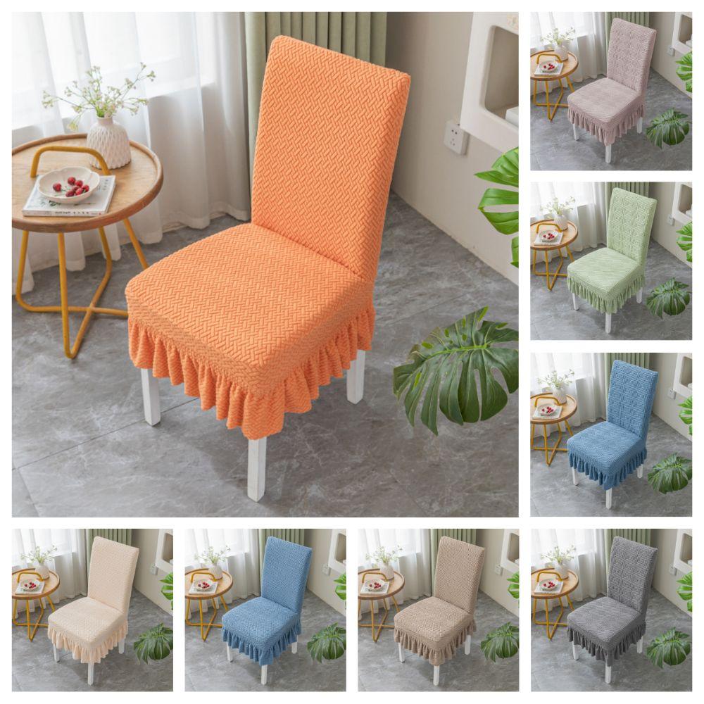 Washable Seat Cover Thickened Stool Slipcover Warm Chair Cover  Dining Chair