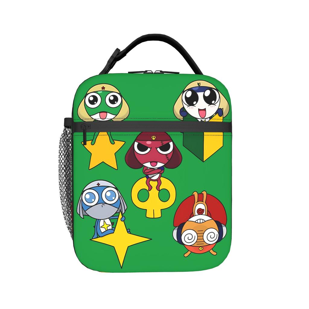 Insulated Lunch Bag Keroro manga Product Lunch Food Box Causal Cooler Thermal Lunch Box For School