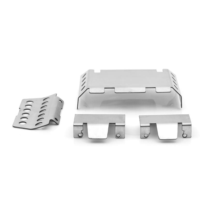 Steel Chassis Armor for FMS FCX10 K5 – 1/10 Scale Underbody Protection (Upgrade Parts)