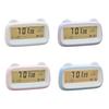 Temperature Display Digital Alarm Clock Week Display Digital Display Cat Shape Clock Humidity Display Battery Powered