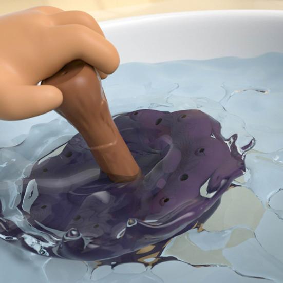 3 In 1 Mushroom Bath Toy for Kids Spinning Gyro Shower Head Tub