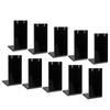 10 Stück Acryl Ohrringhalter Organizer Ohrstecker Schmuckaufbewahrung Präsentationsständer Vitrine Ohrringe