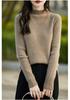2024 Women's Striped Wool Pullover Sweater - Autumn/Winter Casual Knit Base Layer