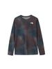 North Cut Sew GTD Melange Crew Glow Dusk XL [The Face] Long-Sleeve & T-Shirt L/S