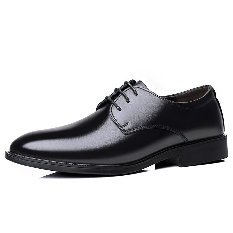 Business Leather Shoes Men's High-end Sense New Men's Dress Leather Shoes Baita Single Shoes Security General Leather Shoes