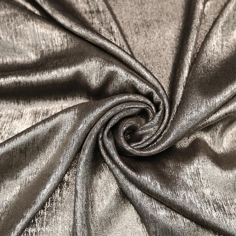 Fluorescencyjny Szyfon Specjalny Tłoczony na Gorąco Materiał Błyszcząca Kamizelka Spódnica Modny Materiał Projektancki Odpowiedni na Sukienki na Imprezę