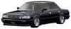 TK.Company Ignition Model 118 TOYOTA CROWN Royal Saloon G (130) Black Finished Model IG3737