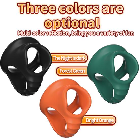 Penis Ring High Elasticity Ergonomic Design Soft Delay Ejaculation Cock Ring Comfortable Male Dildo Foreskin Ejaculation Delay Ring for Lovers