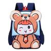 Schoolbag kindergarten cute doll schoolbag, new cartoon boy and girl baby backpack Korean version lightweight weight weight reduction children's 