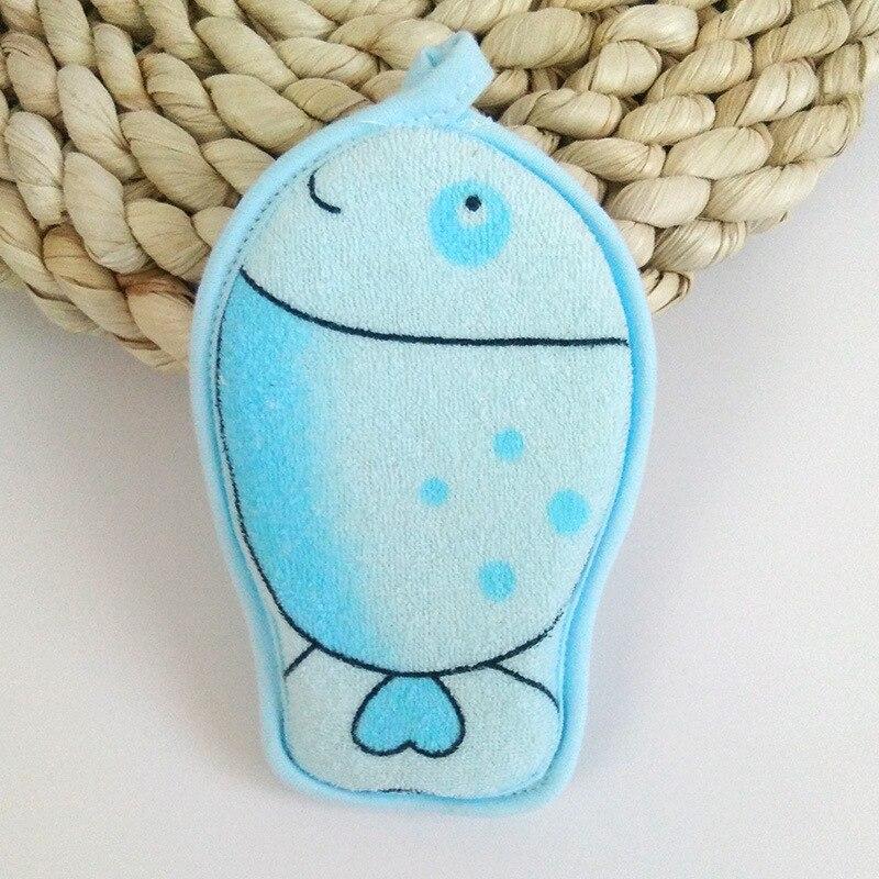 Kids Bath Brushes Shower Soft Infant Sponge Cotton Rubbing Body Wash Children Rub Baby Sponge Towel