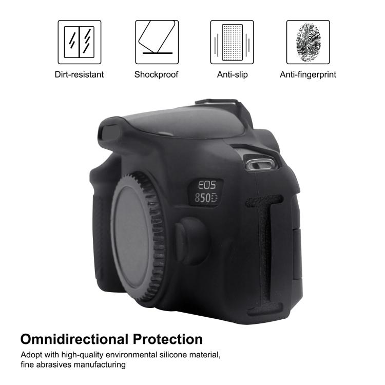 PULUZ Soft Silicone Protective Case for Canon EOS 850D