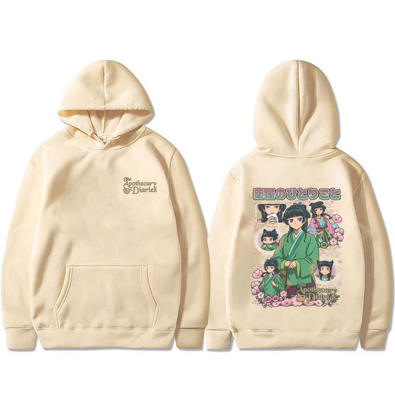 Anime The Apothecary Diaries Hoodie Funny Kawaii Cute Maomao Graphic Sweatshirt Men's Women's Hoodies