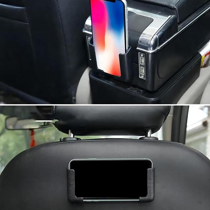 No Drill Auto Dashboard Mobile Holder Secure Adhesive Mounting Shockproof Design For Driving Safety