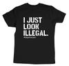 Jag ser bara illegal Utvisa Rasism Barn Ungdom T-shirt anti Rasist utvisarasism