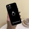 Personalised Wedding Mrs To Be Bride Phone Case For iPhone 15 14 13 12 11 16 Pro Max Mini X XS XR Max 7 8 Cover Funda