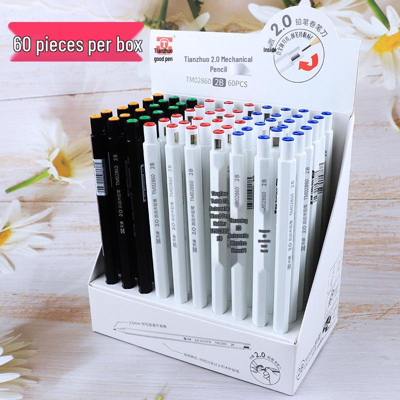 Tianzhu Triangular 2.0 Mechanical Pencil with Thick Lead 2B