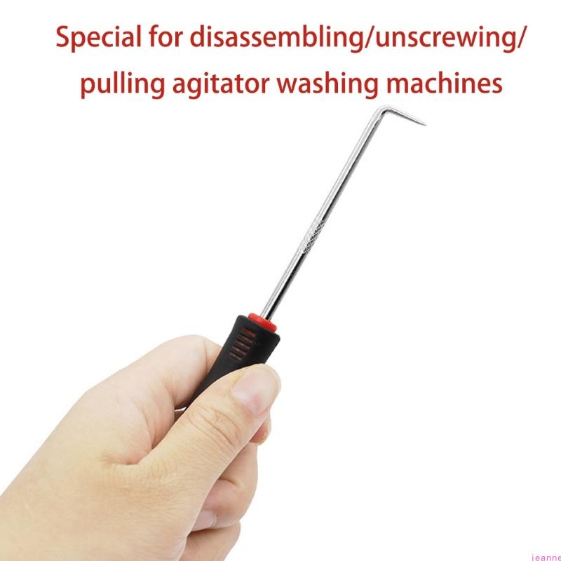 Stabiles Metall-Rechtwinkliges Hakenwerkzeug Metall-Pulsator-Reinigung Zubehör für Effiziente Pulsator-Waschmaschinen-Chassis-Demontage