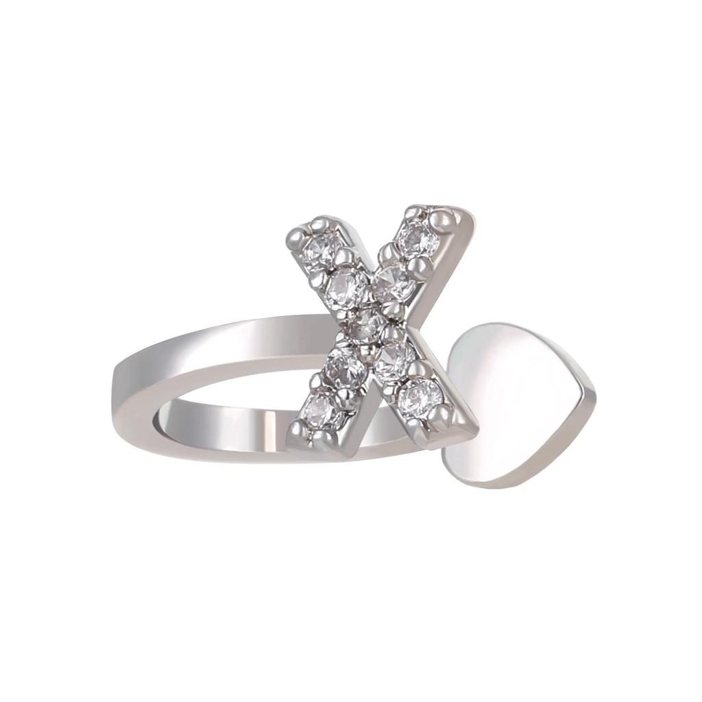 Advanced Temperament 26 English Letter Ear Clip Simple U No Ear Hole Earrings For Women