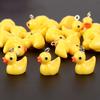 10Pcs 3D Yellow Duck Charms Cute Pendants For Jewelry Making Handmade Earrings Bracelet Necklace Key Chain Accessories