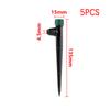 8-hole Pointed Dripper 360 Degree Irrigation Sprinkler Garden Greenhouse Automatic Watering Irrigation Transmitter