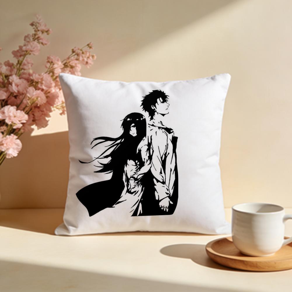 Trendy SSteins Gateed Cushion Cover Stylish Washable Pillow Cover Ideal for Couch Bedroom Car Decoration