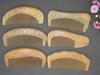 Black Gold and Golden Silk Sandalwood Fine-Tooth Comb, 13cm, Unisex Hair Care Gift