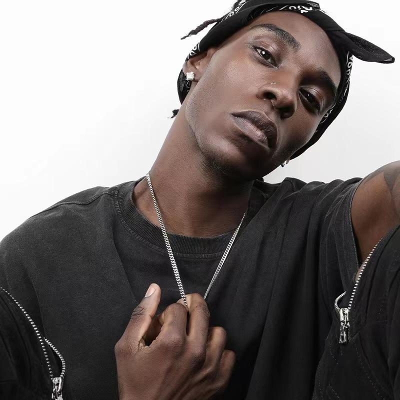 Hip Hop Cuban Chain Necklace Rock Stainless Steel Basic Chain Men Necklace Simple Necklace For Women Fashion Party Jewelry