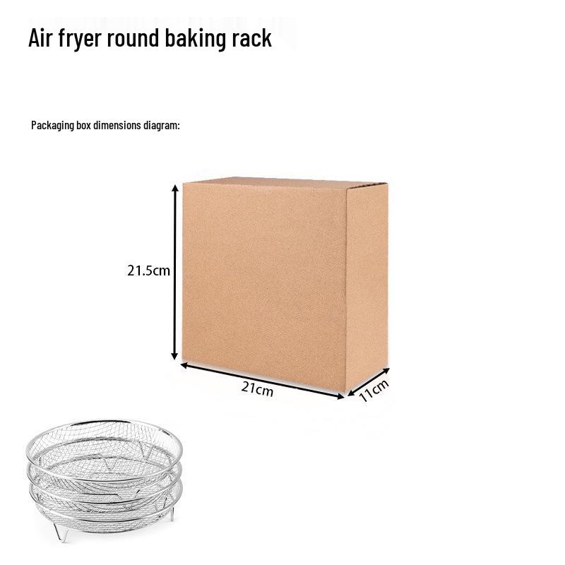 304 Stainless Steel Air Fryer & Grill Rack