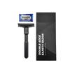 Double-Sided Men's Manual Shaving Razor with Stand