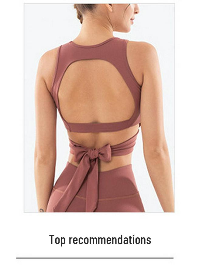 Women's Quick-Dry Yoga Top - Loose Fit, Stylish Back, Fitness T-Shirt