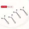 4Pcs Multi-Purpose Polished Iron Garment Clips, Secure Fastening & Stylish Decorative Accessory