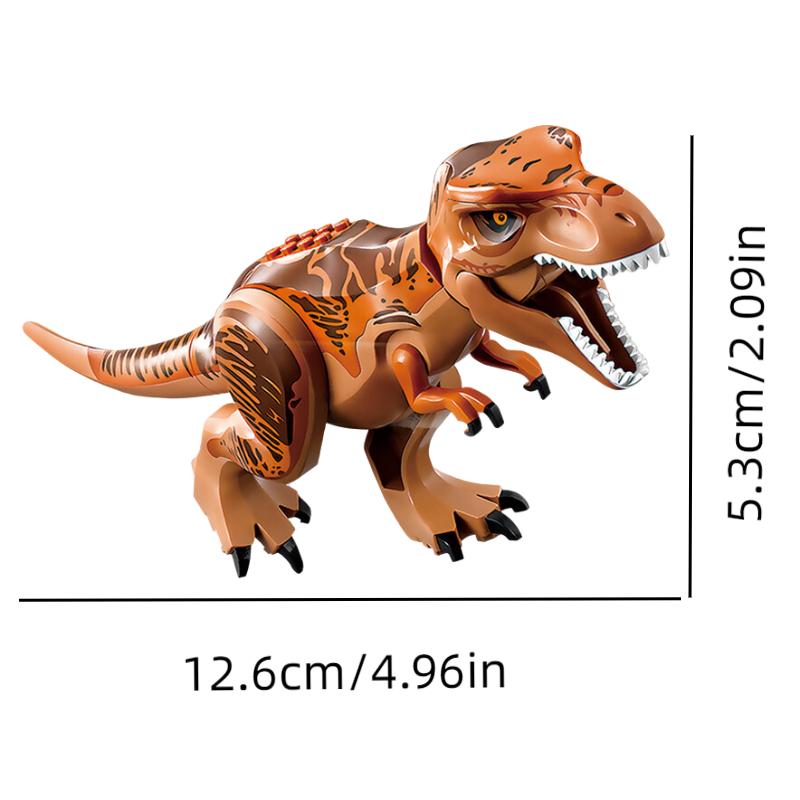 

Фигурки динозавров Юрского периода Дилофозавр Конструктор Игрушка Подарок Украшение Ребенок Style D