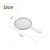 Stainless Steel Flour Tea Strainer Mesh Colander Sieve Filter Sifter Thickened Oil Skimmer Strainer Scoop Cooking Tools 2025
