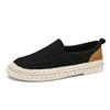 Linen shoes men's 2025 new summer breathable casual one-pedal lazy shoes thin street men's trendy shoes