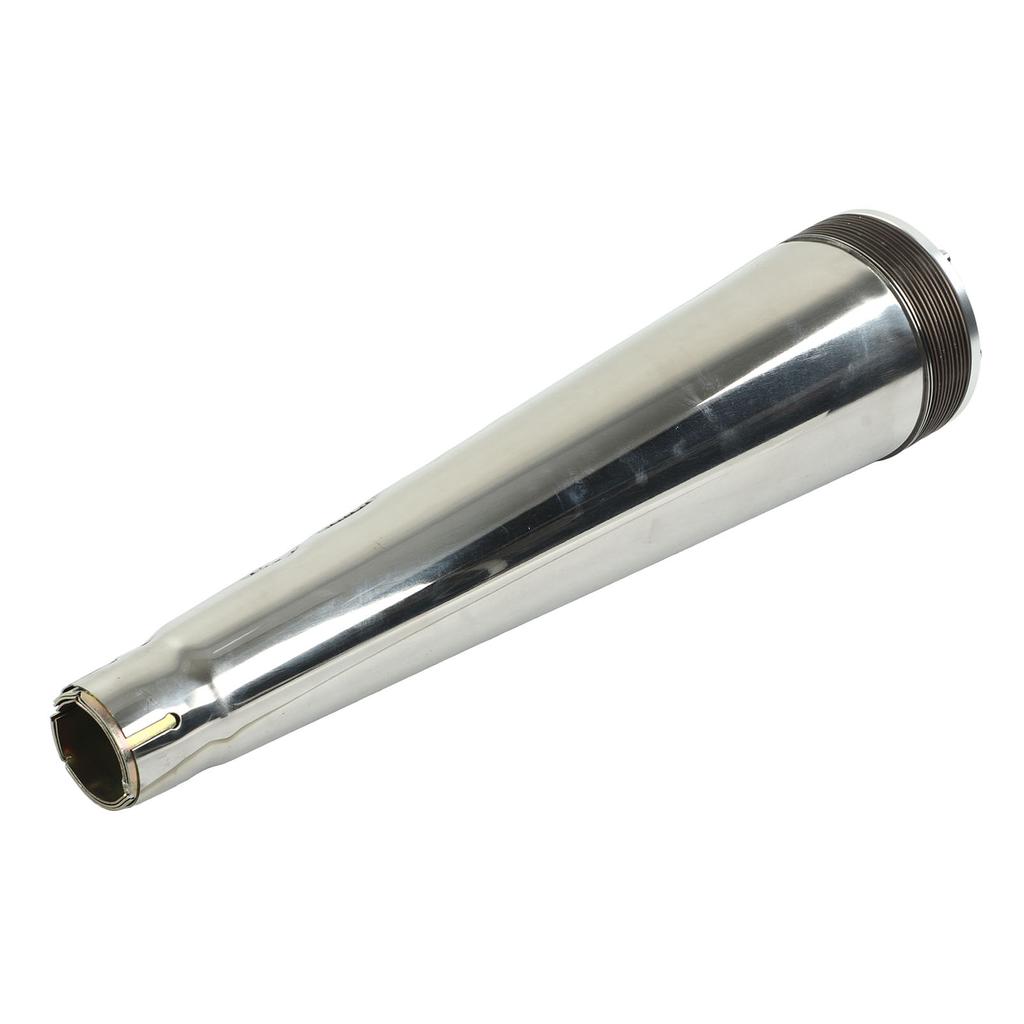 Universal Motorcycle Muffler Exhaust Pipe Adjustable 1.9‑2in Inlet Stainless Steel Motorcycle Muffler Pipe for R1150R