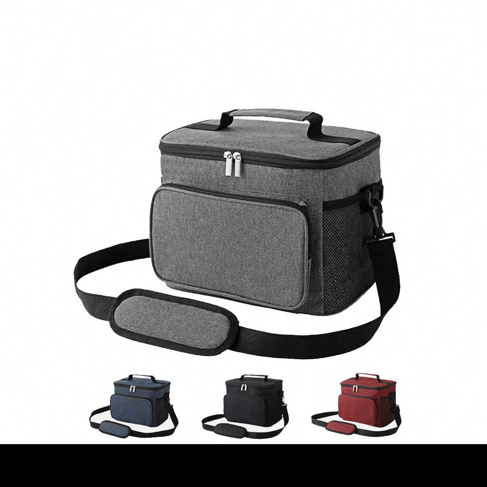 New Thermal Insulation Bag, Portable Oxford Cloth Thermal Insulation and Cold Ice Bag, Outdoor Camping Picnic Bento Bag