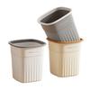 Trash Can Household New Large Living Room High Value Office Bathroom Kitchen Bedroom Pressure Ring Paper Basket